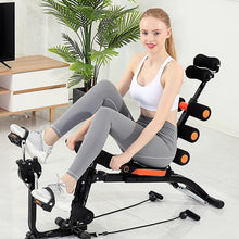 Load image into Gallery viewer, Mutifunctional Adjustable Declined Sit Up Bench Cycling Bike Bench-Crunch Push up Board Abdominal Bench with Home Gym Fitness
